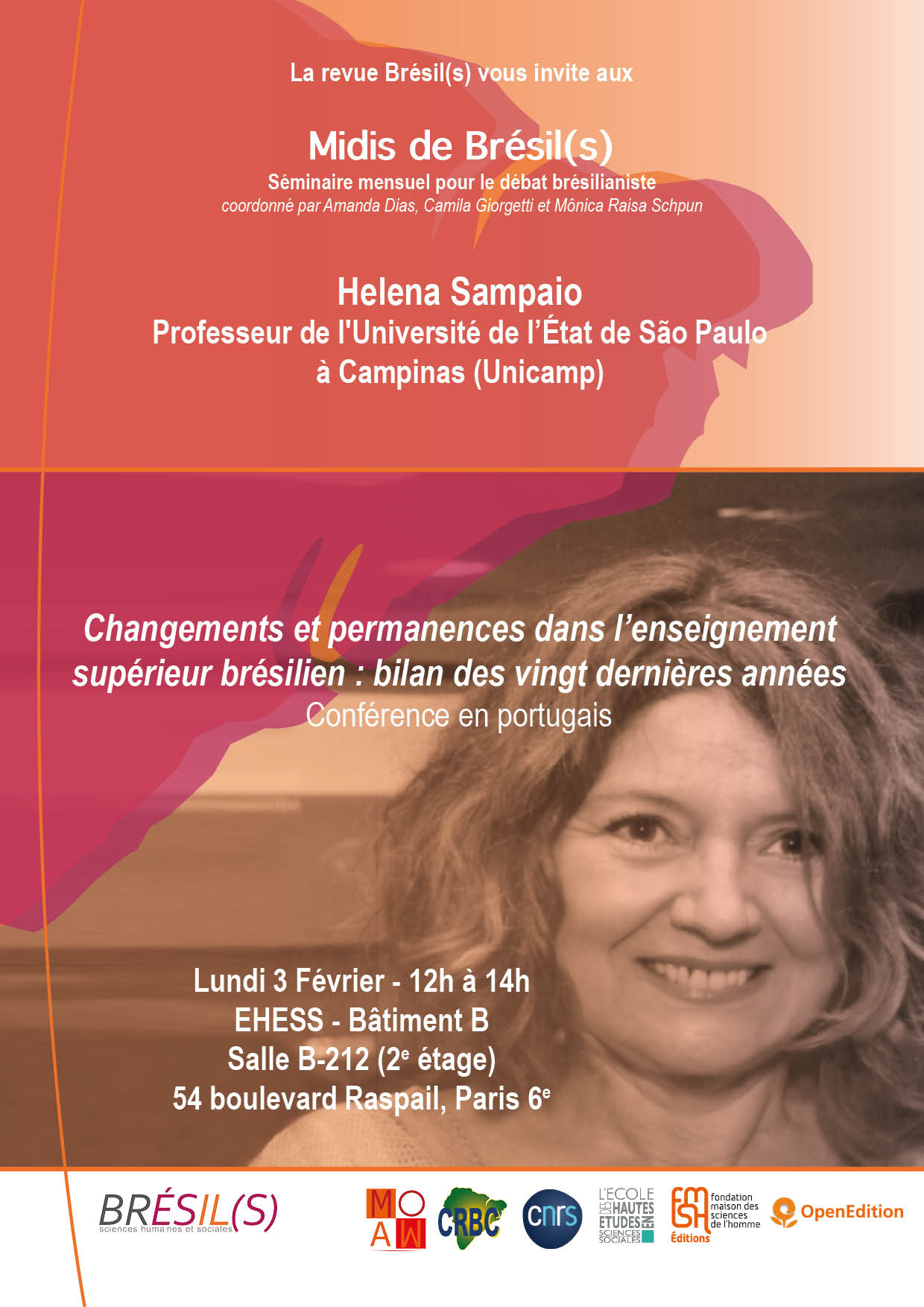 Les Midis de Brésil(s) - Helena Sampaio, professeur à l'Université de l’État de São Paulo à Campinas (Unicamp)